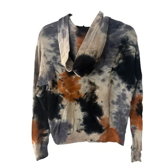 Monrow Super Soft Tie Dye Hoodie - Picture 2 of 3